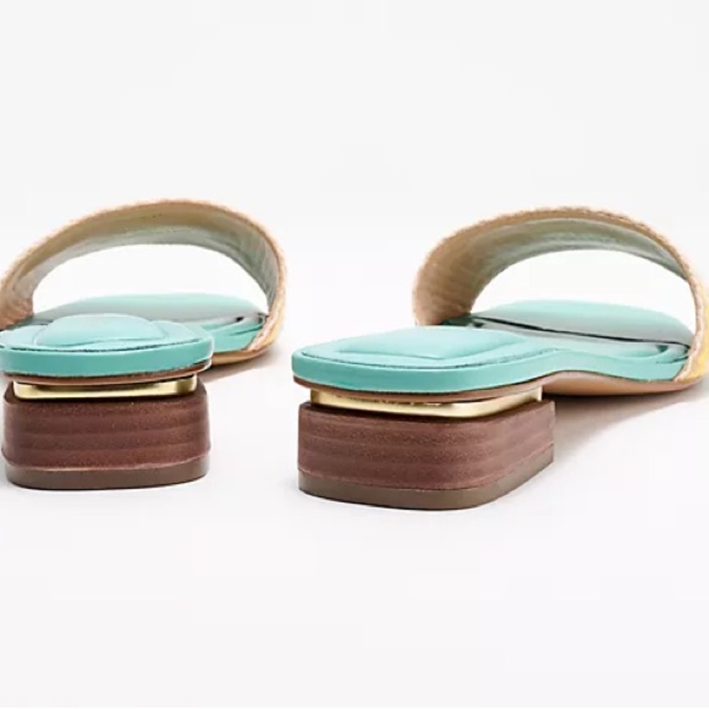 Vince camuto low block heel sandals - patterned - Picture 3 of 4